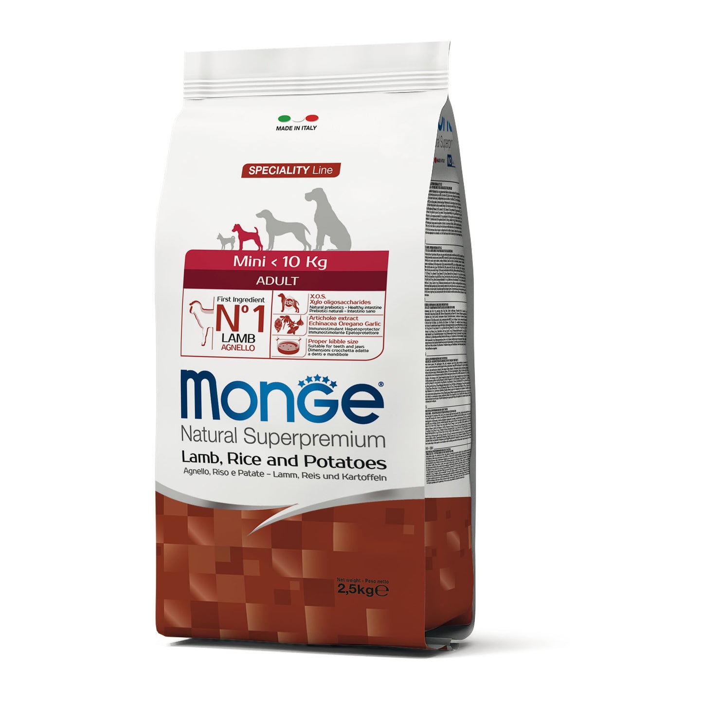 Monge Dog - SPECIALITY Line - Monoprotein - Adult Mini Lamb - SPECIALITY