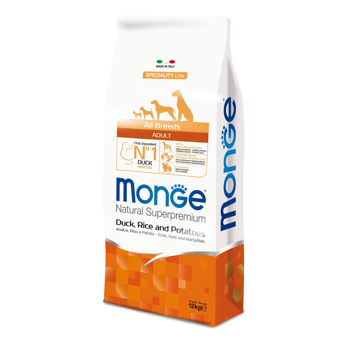 Monge Dog - SPECIALITY Line - Monoprotein - Adult ALL BREEDS Duck