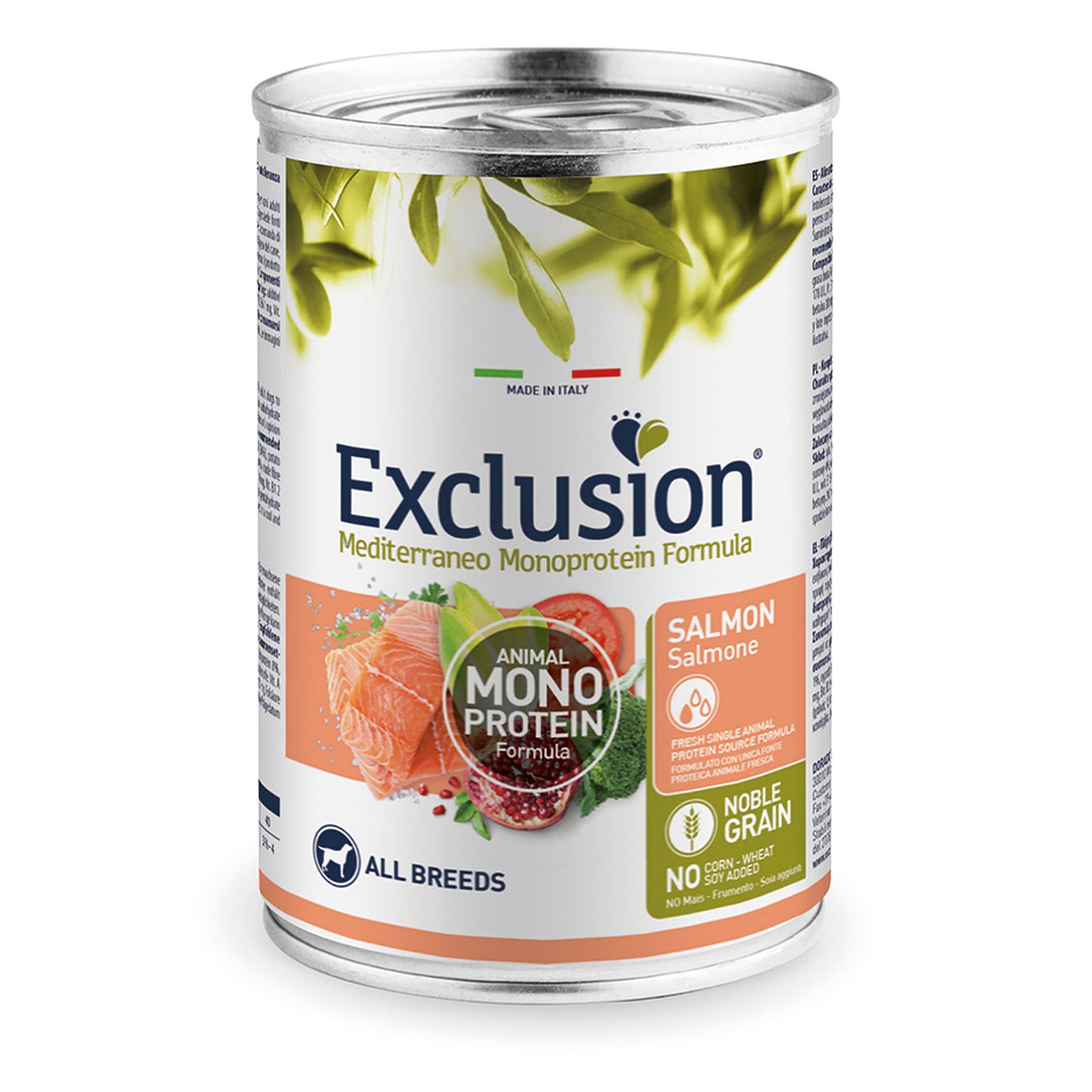 Exclusion Dog - MEDITERRANEAN Monoprotein - Adult All Breeds Salmon