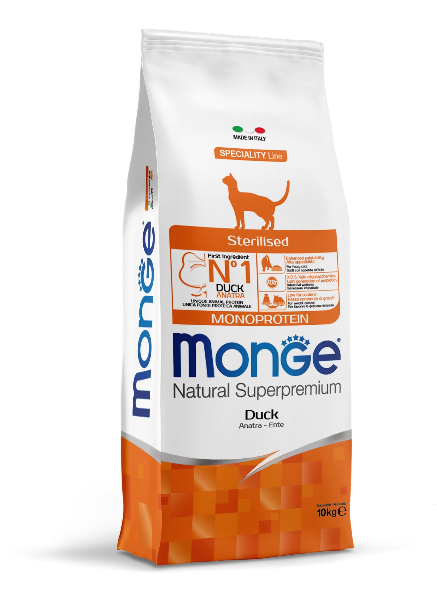 Monge Cat - Monoprotein Sterilised Ente