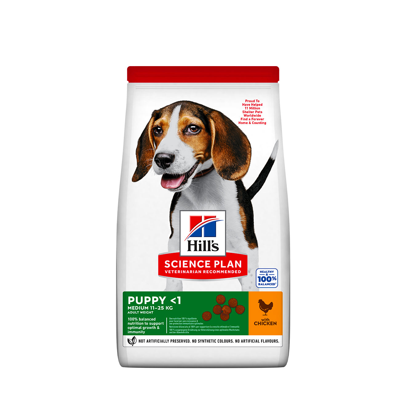 Hill's SCIENCE PLAN – mittelgroßes Welpenhuhn