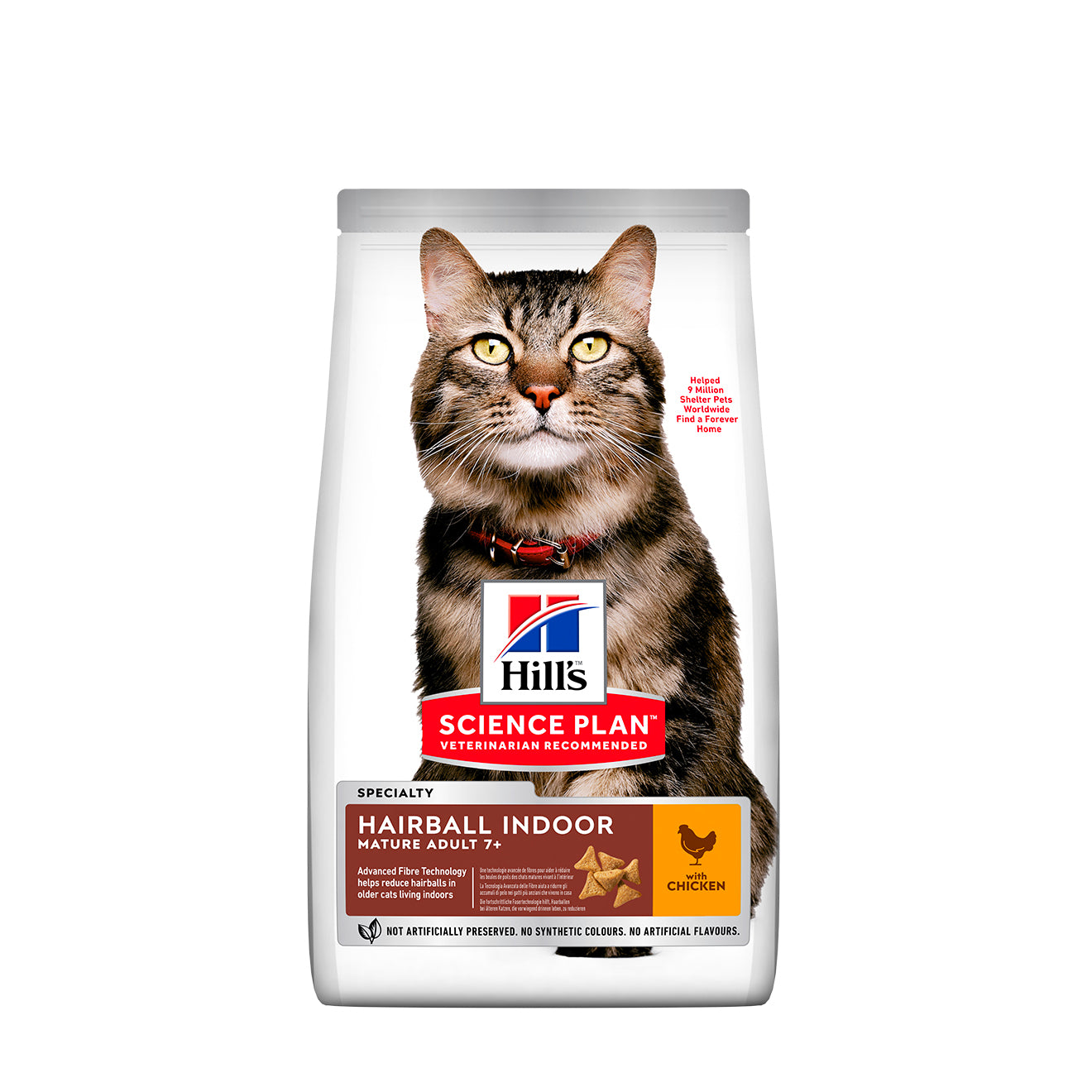 Hill's SCIENCE PLAN - Hairball Indoor Mature Adult 7+ Chicken