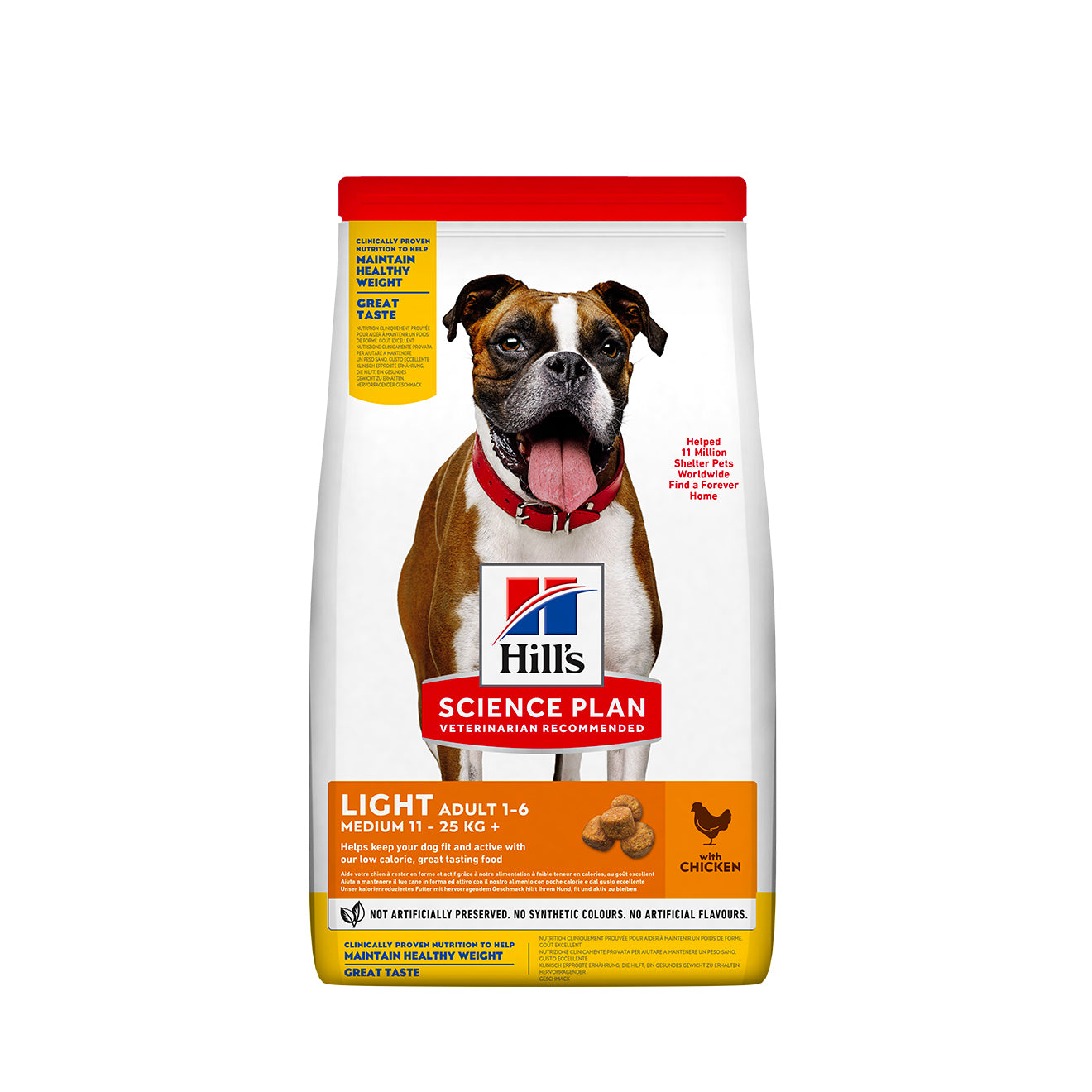 Hill’s SCIENCE PLAN - Light Medium Adult Chicken