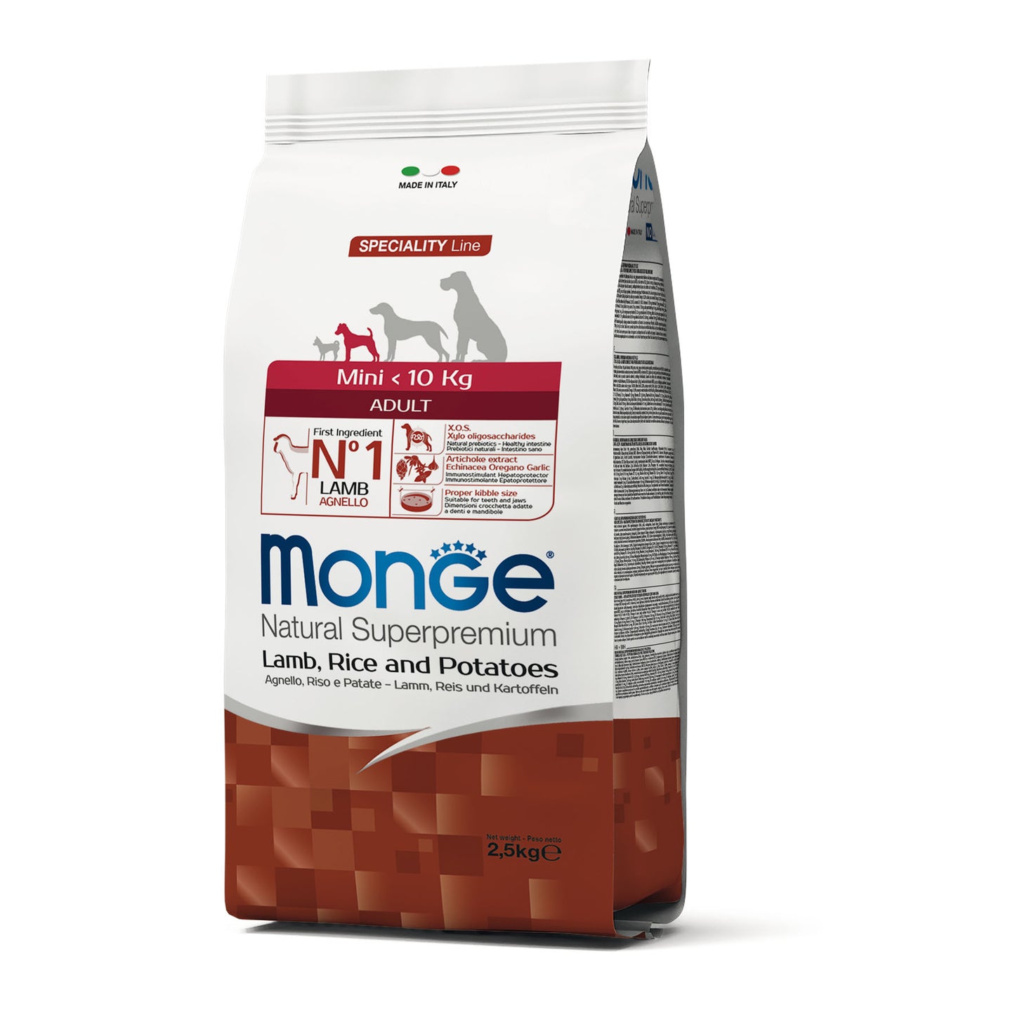 Monge Dog - SPECIALITY Line - Monoprotein - Adult Mini Lamb