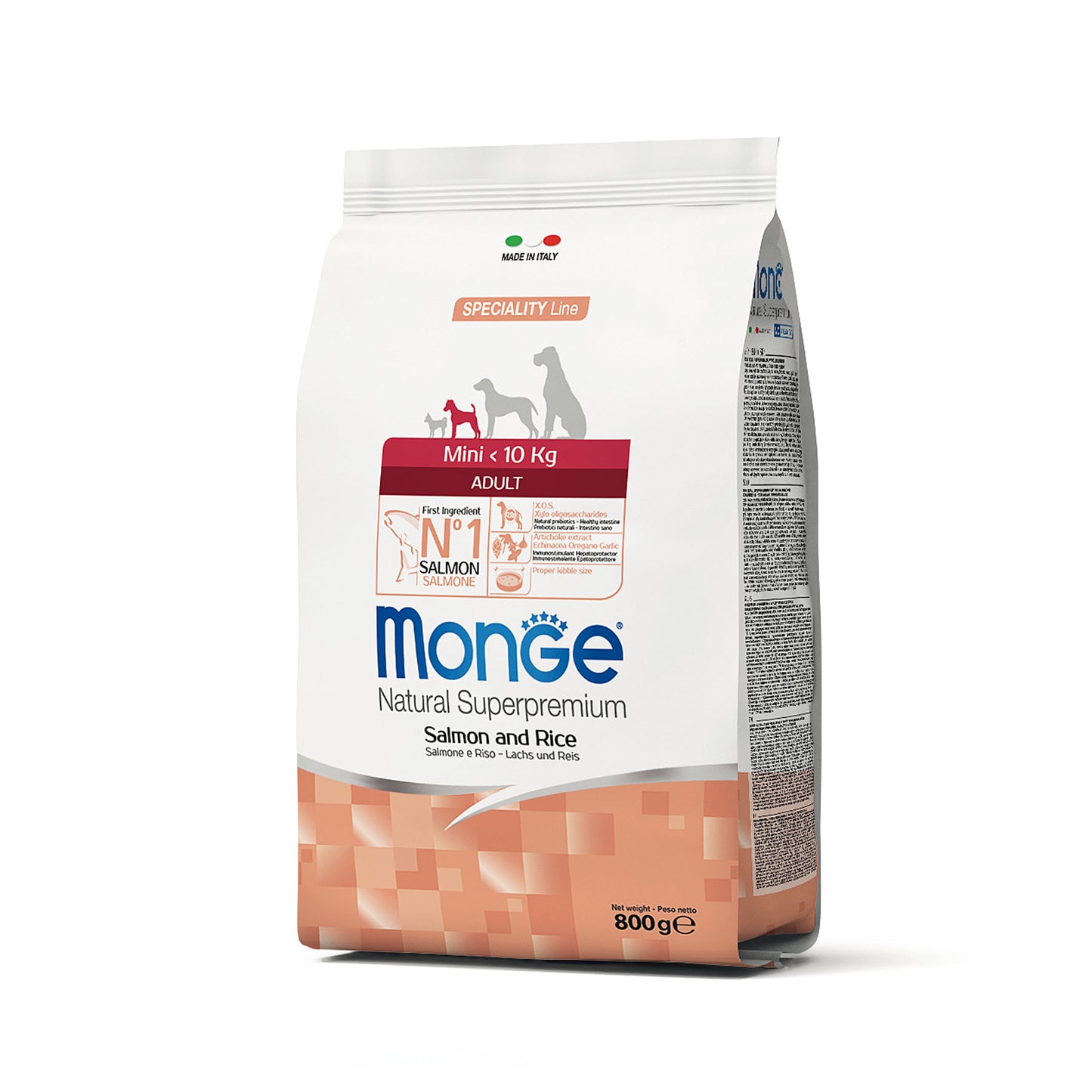 Monge Dog - SPECIALITY Line - Monoprotein - Adult Mini Salmon