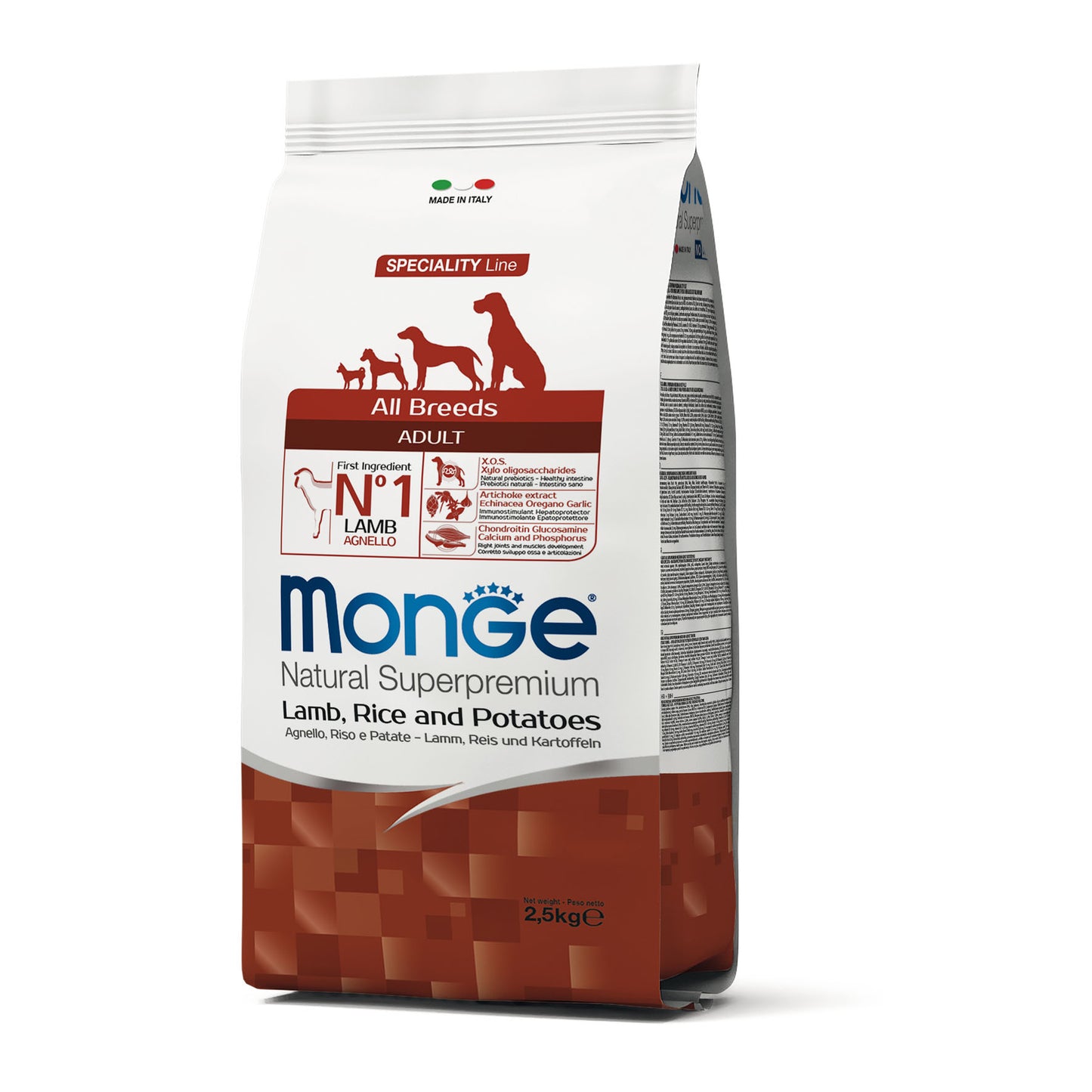 Monge Dog - SPECIALITY Line - Monoprotein - Adult ALL BREEDS Lamb