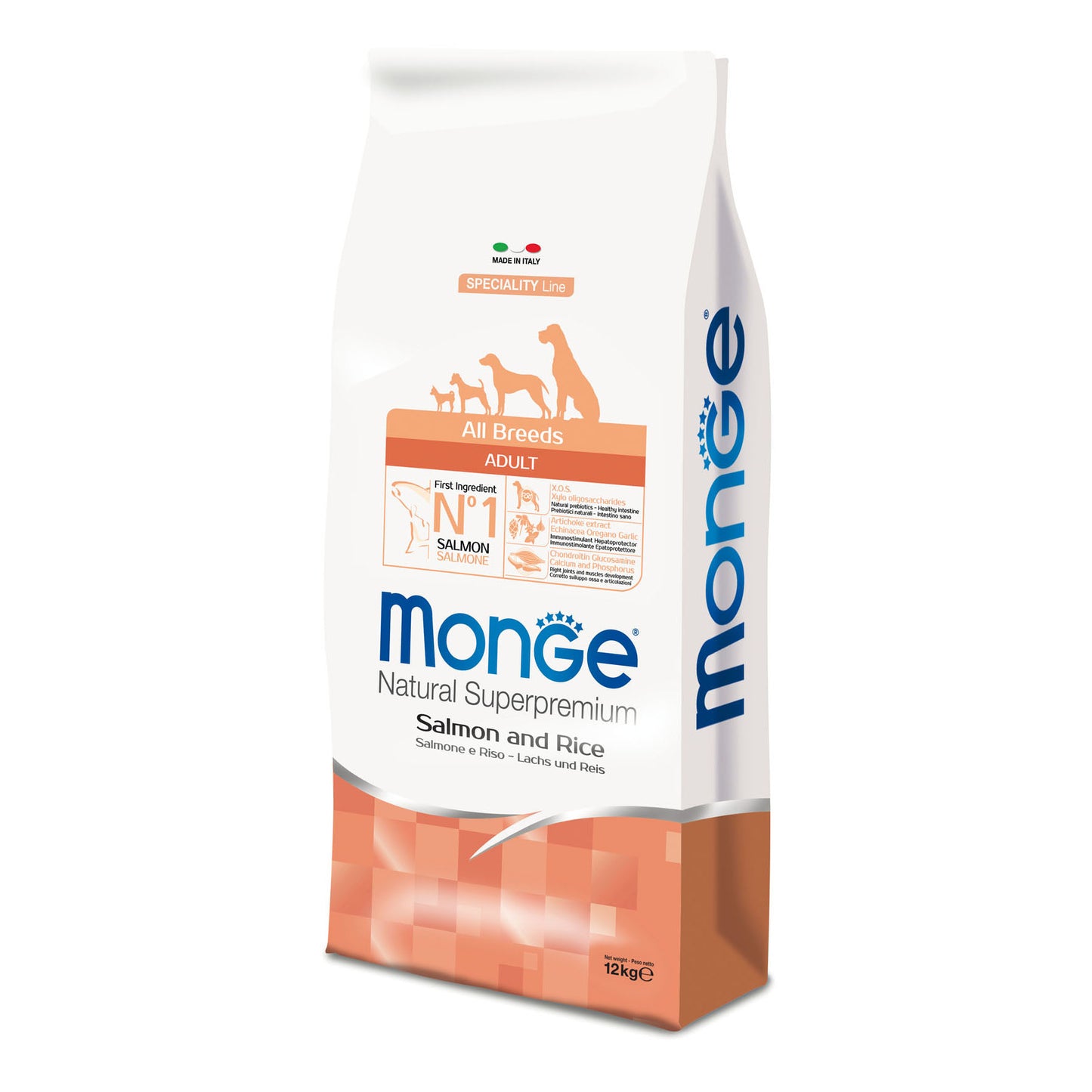 Monge Dog - SPECIALITY Line - Monoprotein - Adult ALL BREEDS Salmon