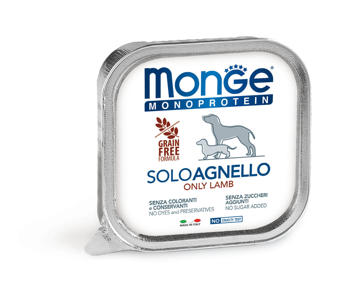 Monge Dog - GRAIN FREE - Monoprotein - Paté Lamb