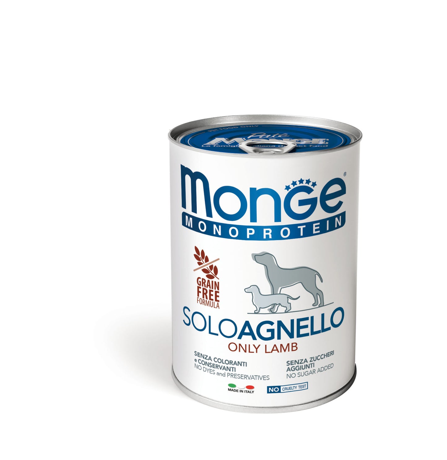 Monge Dog - GRAIN FREE - Monoprotein - Paté Lamb