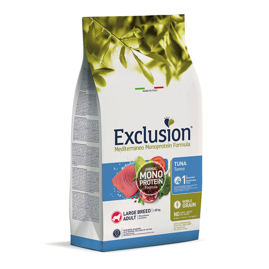 Exclusion Dog - MEDITERRANEO Monoprotein - Adult Large Tuna