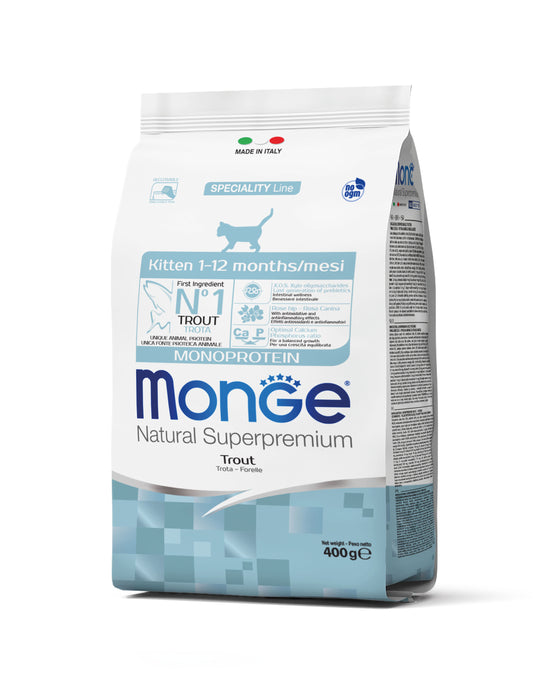 Monge Cat - Monoprotein Kitten Trout