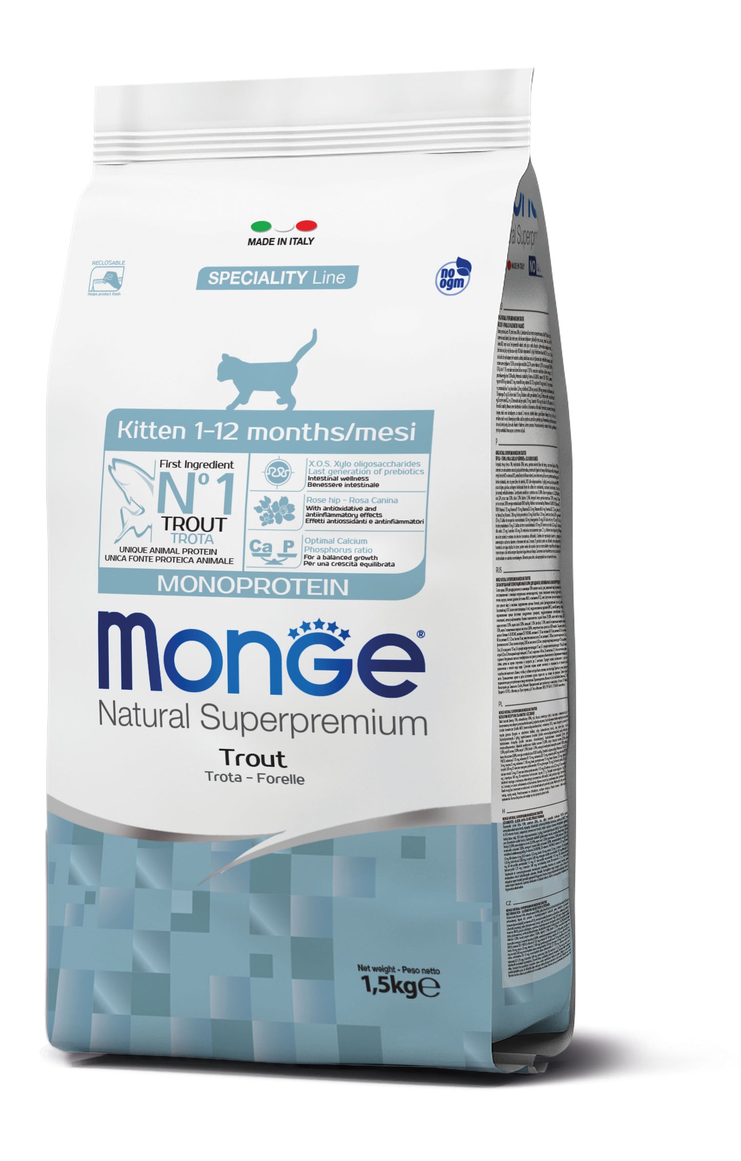 Monge Cat - Monoprotein Kitten Trout