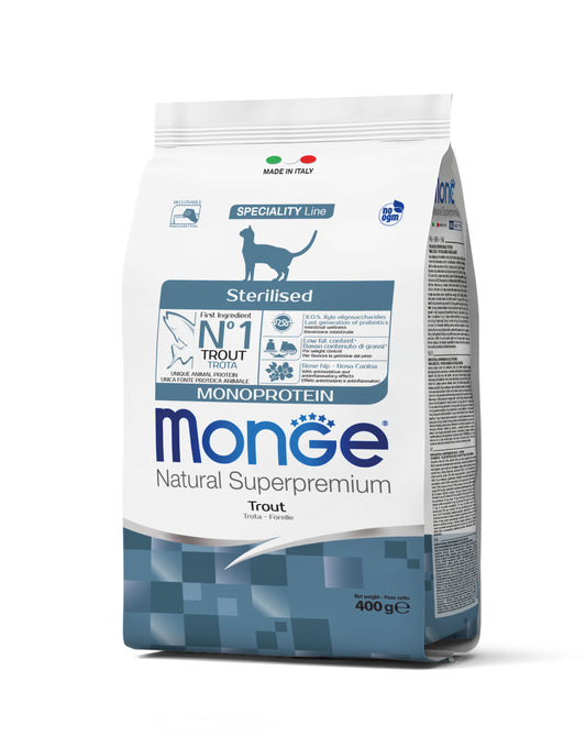 Monge Cat - Monoprotein Sterilised Trout