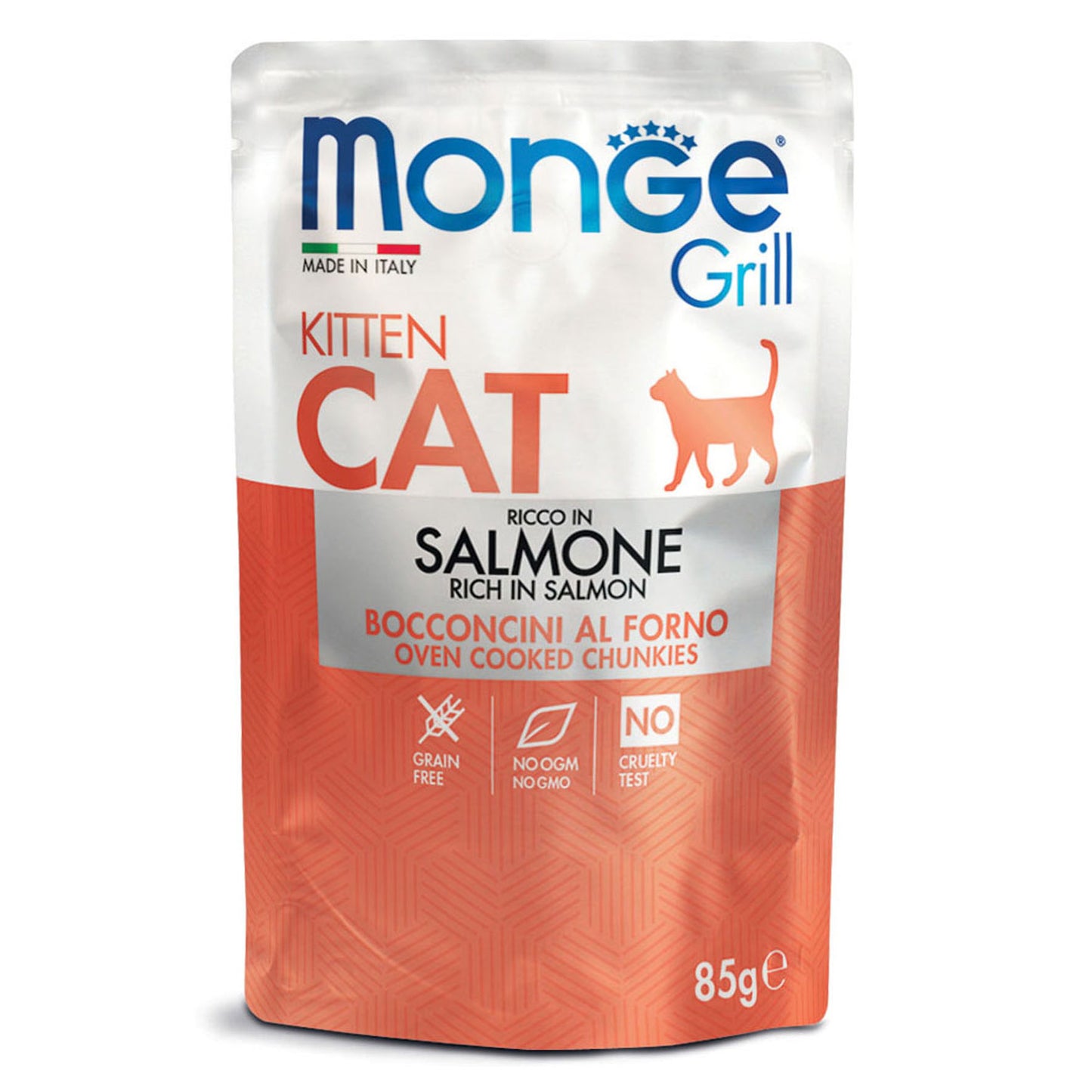 Monge Grill Cat - Kitten Salmon