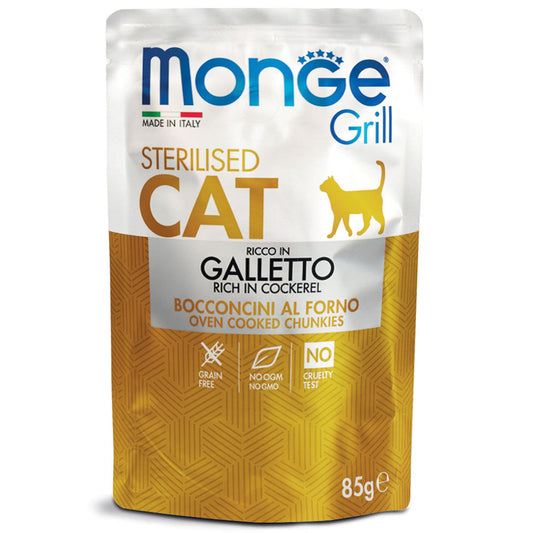 Monge Grill Cat - Sterilized Cockerel