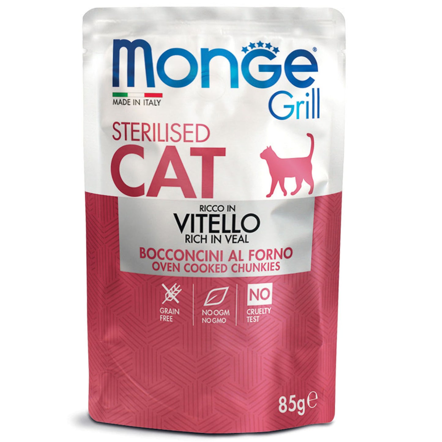 Monge Grill Cat - Sterilised Veal