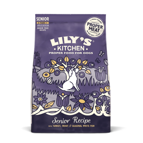 Lily's Kitchen - Senior Recipe Dry - Salmon/Trout