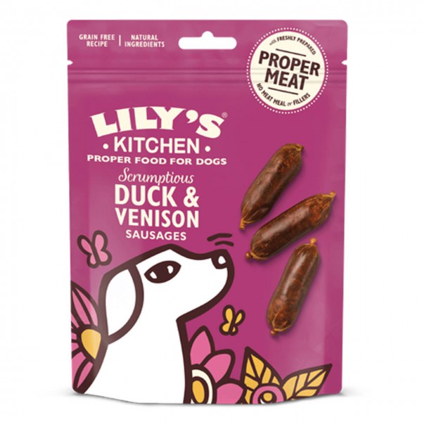 Lily's Kitchen - Scrumptious Duck and Venison Sausages