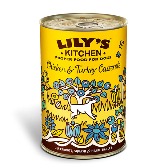 Lily's Kitchen - Chicken & Turkey Casserole