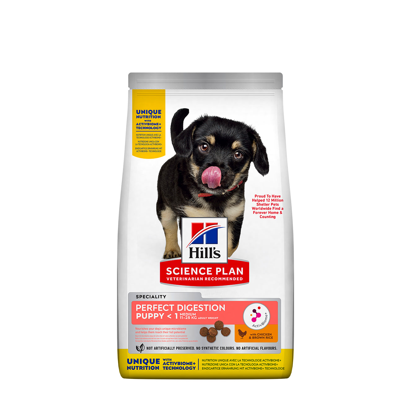 Hill’s SCIENCE PLAN - Perfect Digestion Puppy Medium Chicken and brown Rice