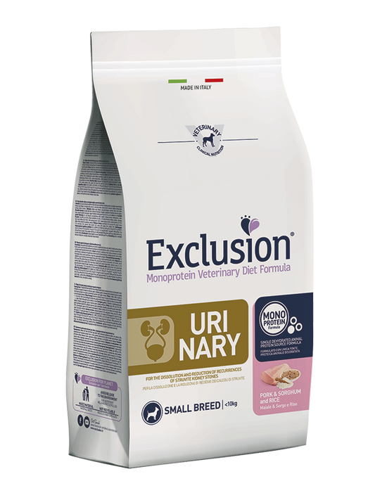 Exclusion Dog VET - URINARY Monoprotein - Adult Small Pork